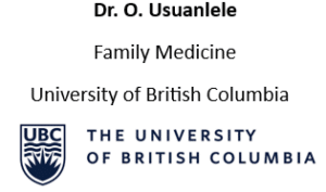 Dr. O. Usuanlele Dr. O. Usuanlele
